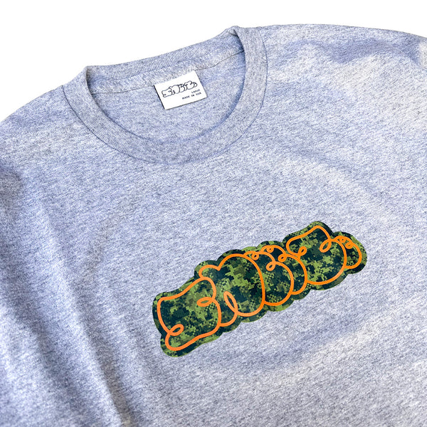 SNEEZE MAGAZINE Camo Logo L/S Tee