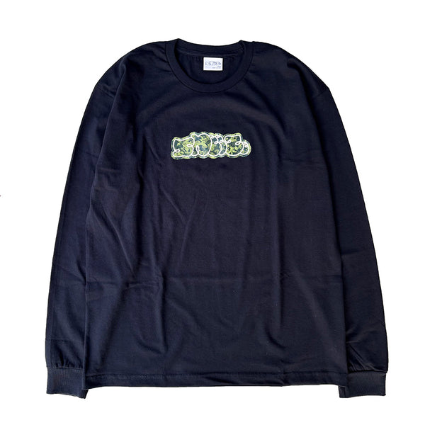SNEEZE MAGAZINE Camo Logo L/S Tee