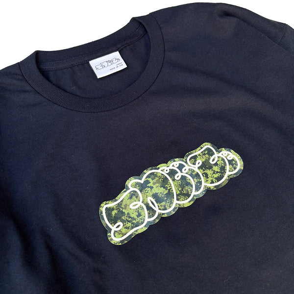 SNEEZE MAGAZINE Camo Logo L/S Tee