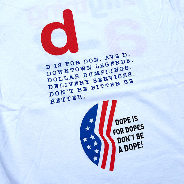 aNYthing The Letter D S/S Tee