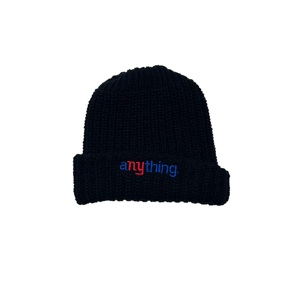 aNYthing Classic Logo Beanie