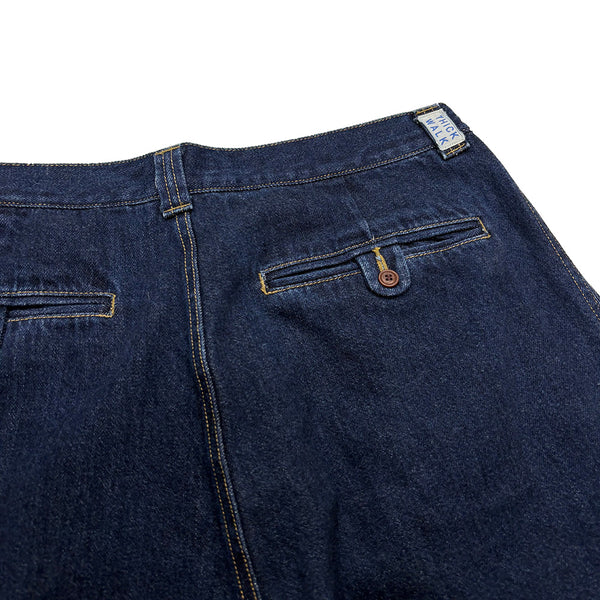 NOROLL Thickwalk Blue Denim Pants