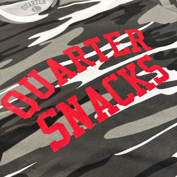 QUARTERSNACKS Camo Arch S/S Tee