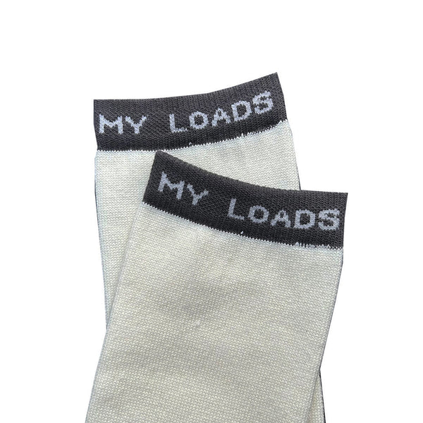 MY LOADS ARE LIGHT Simple High Socks