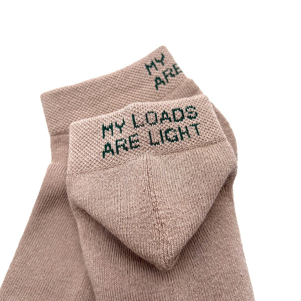 MY LOADS ARE LIGHT Lightness Socks