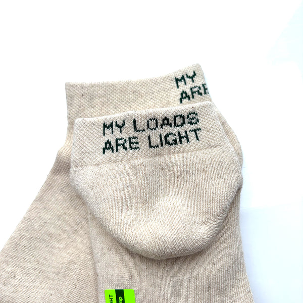 MY LOADS ARE LIGHT Lightness Socks