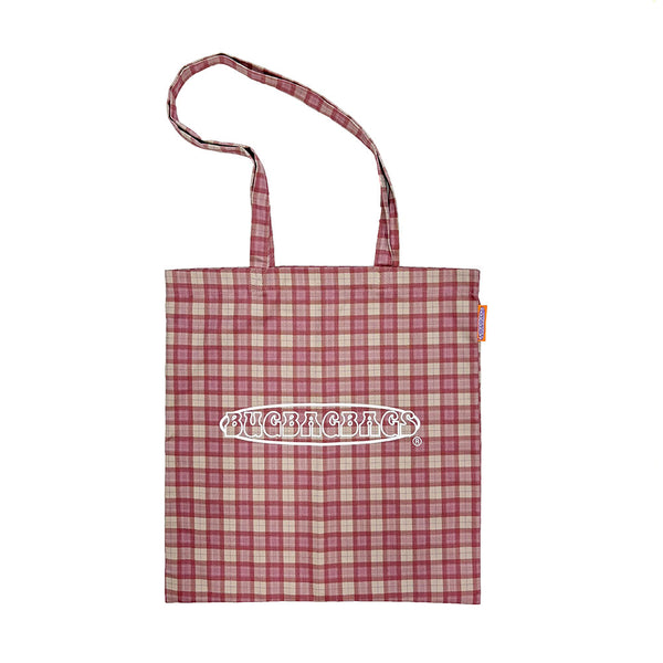 BUGBAGBAGS from SAYHELLO Check Tote Bag