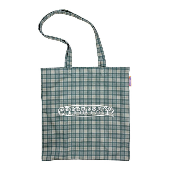 BUGBAGBAGS from SAYHELLO Check Tote Bag