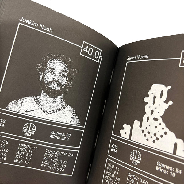Full Court Press NBA Dither Book (2013-2014)