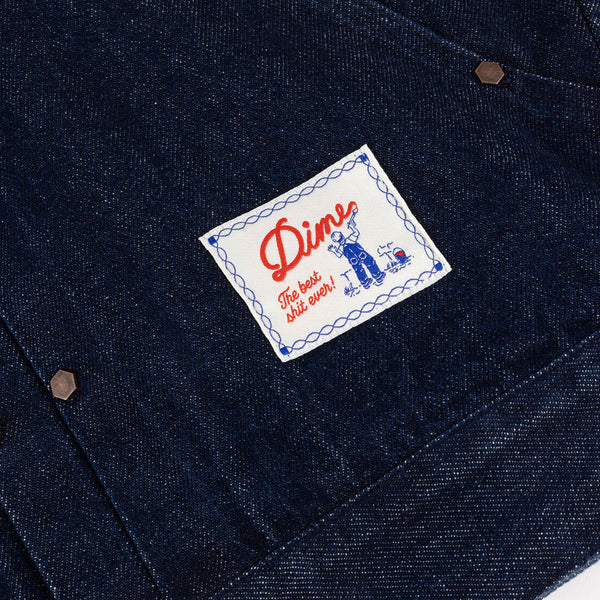 Dime Pleated Denim Jacket