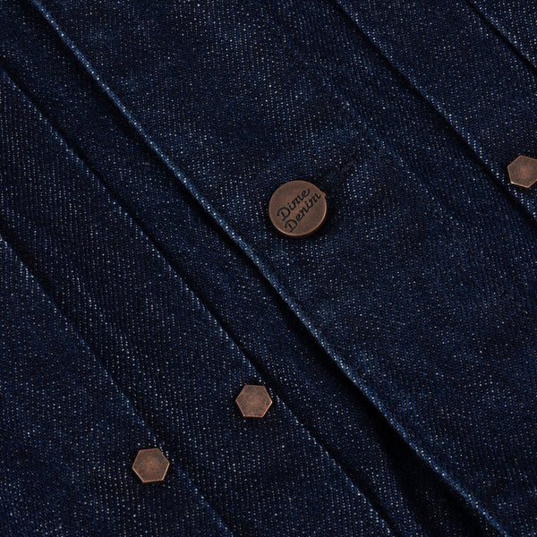 Dime Pleated Denim Jacket