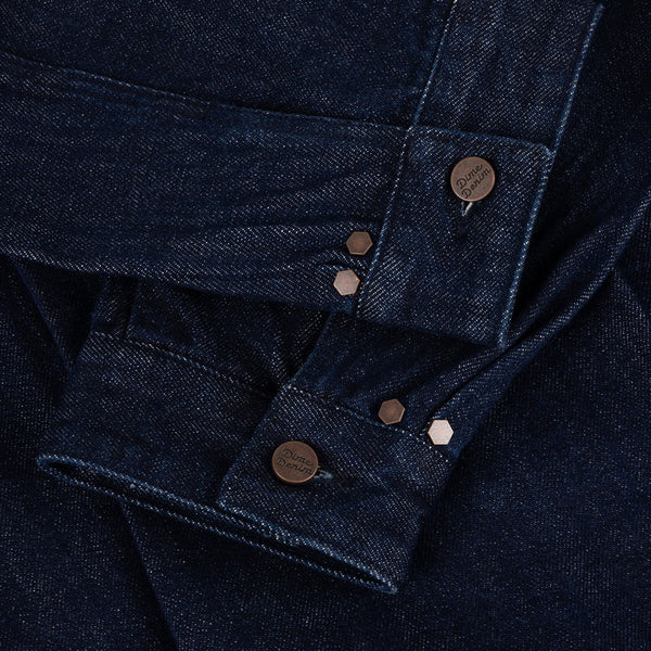 Dime Pleated Denim Jacket