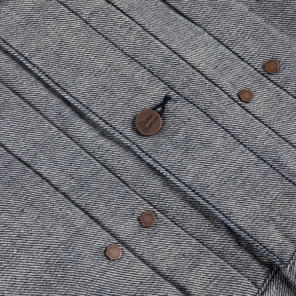 Dime Pleated Denim Jacket