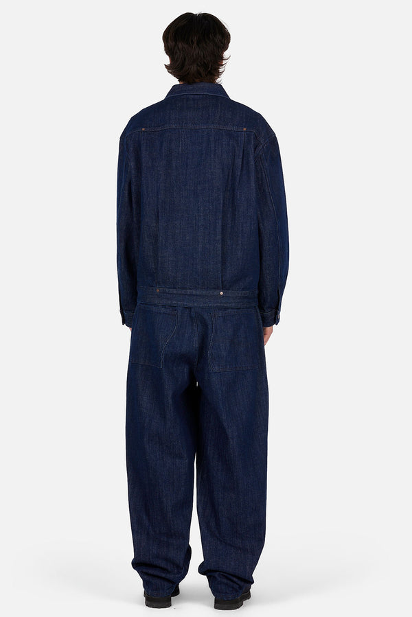 Dime Pleated Denim Jacket