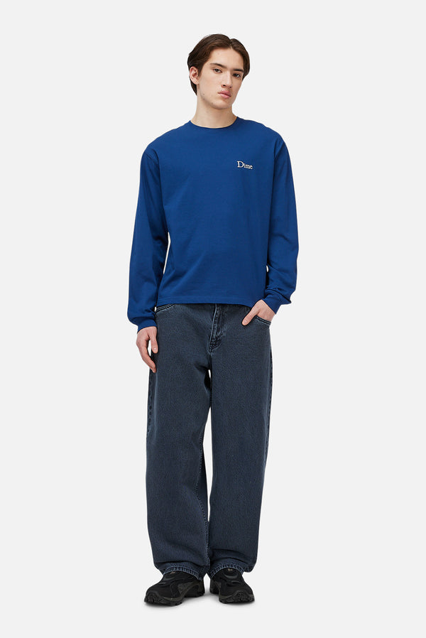 Dime Classic Small Logo L/S Tee