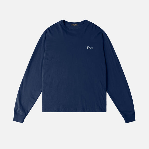 Dime Classic Small Logo L/S Tee