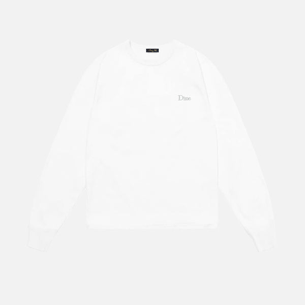 Dime Classic Small Logo L/S Tee
