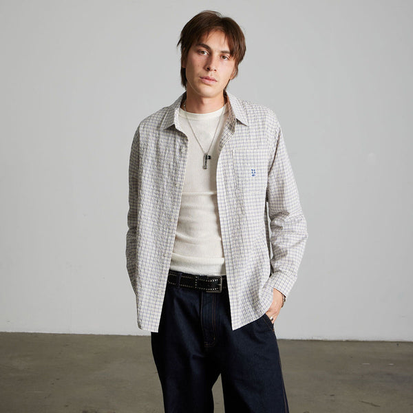 HUF Megablast L/S Woven Top