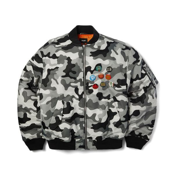 HUF Olympia Camo Flight Jacket