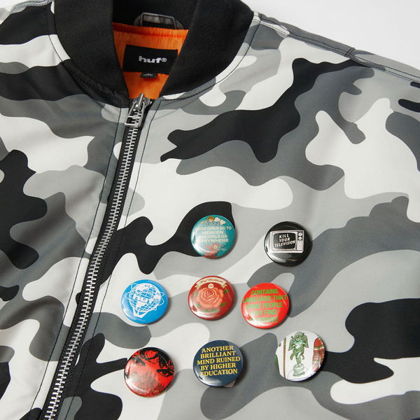 HUF Olympia Camo Flight Jacket
