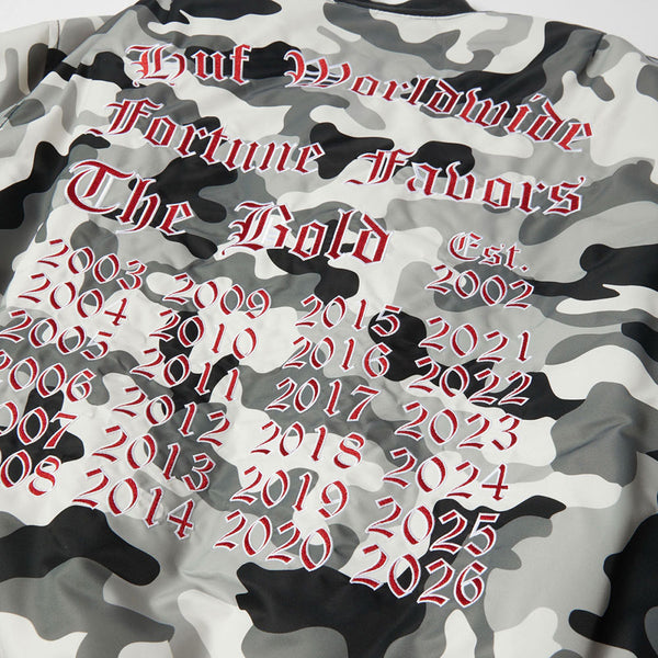 HUF Olympia Camo Flight Jacket