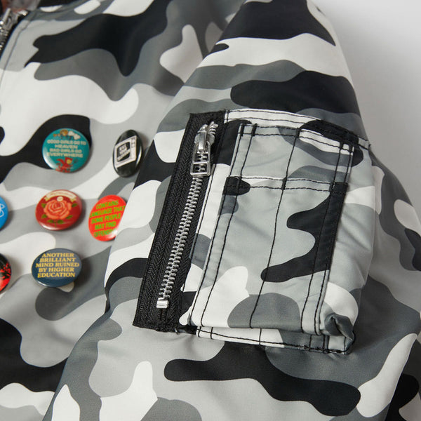 HUF Olympia Camo Flight Jacket
