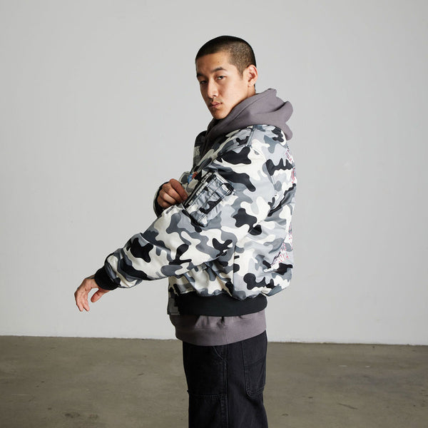 HUF Olympia Camo Flight Jacket