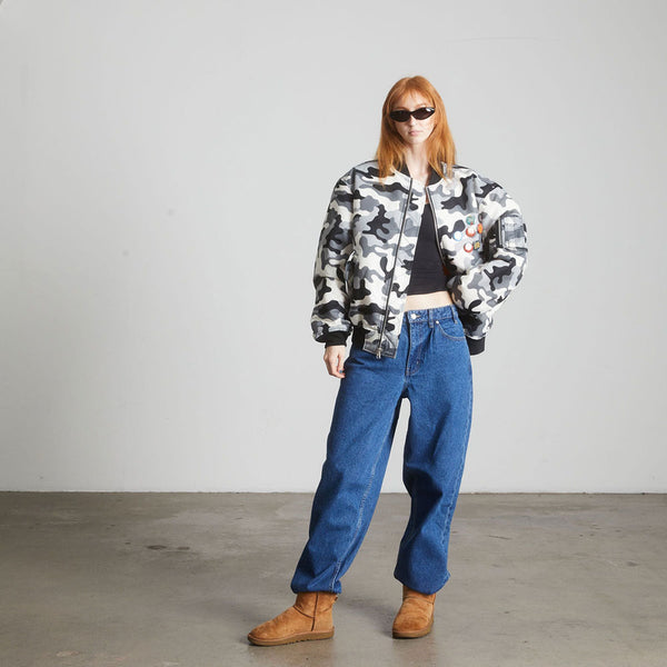 HUF Olympia Camo Flight Jacket