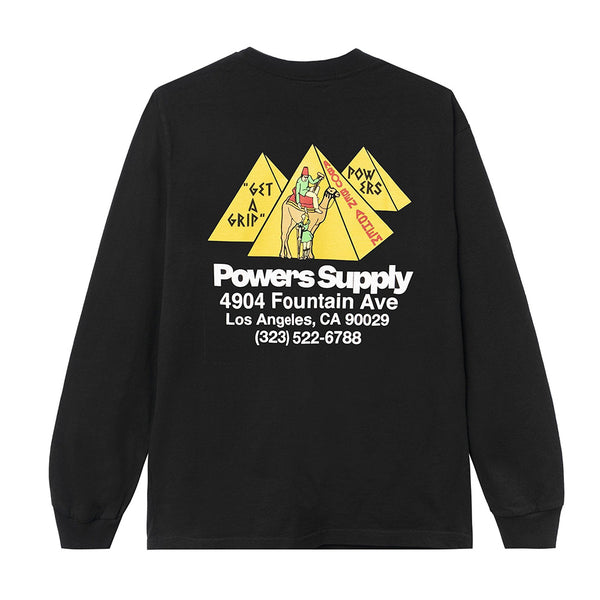 Powers Supply Get a Grep Shop L/S Tee