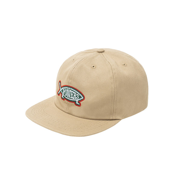 Powers Supply Fish 6 Panel Cap