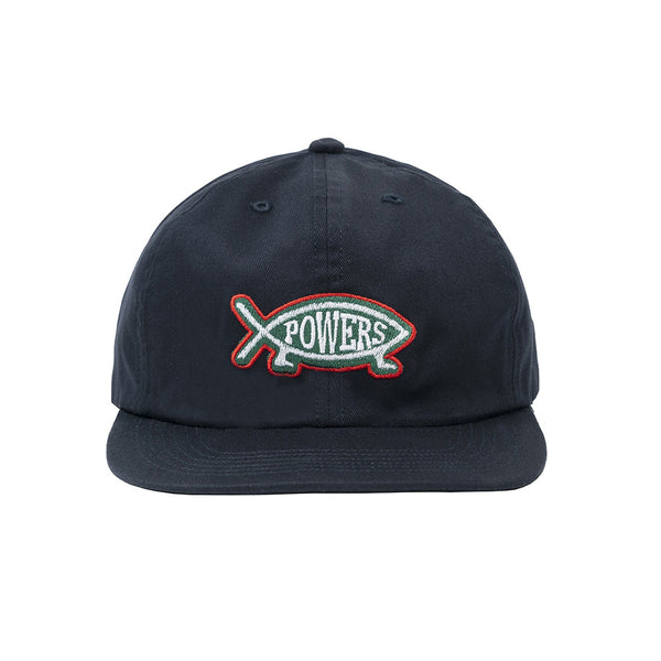 Powers Supply Fish 6 Panel Cap