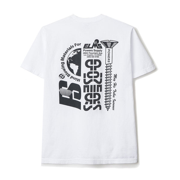 Powers Supply Stacked Lockup S/S Tee