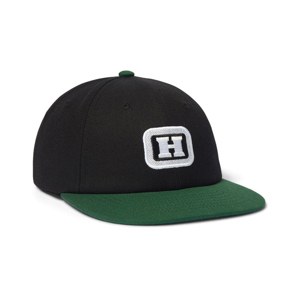HUF Serif H 6 Panel Snapback Cap