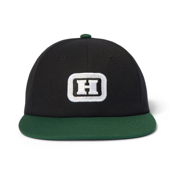 HUF Serif H 6 Panel Snapback Cap