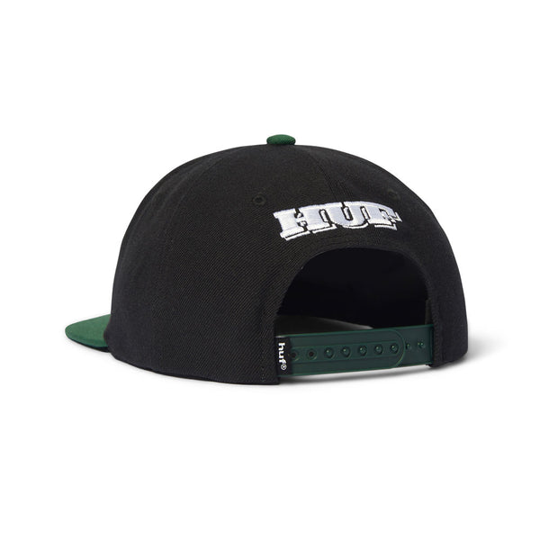 HUF Serif H 6 Panel Snapback Cap
