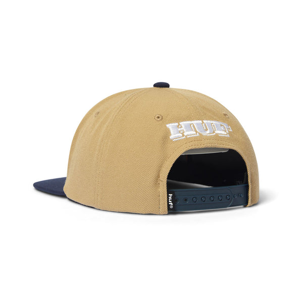 HUF Serif H 6 Panel Snapback Cap