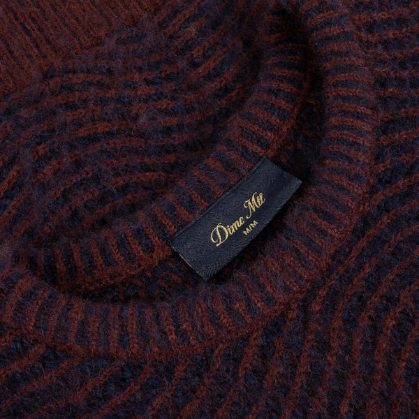 Dime Mohair Wave Knit