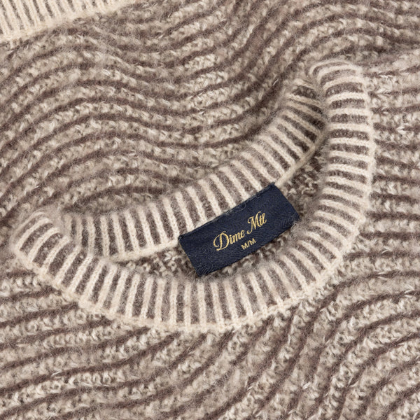 Dime Mohair Wave Knit