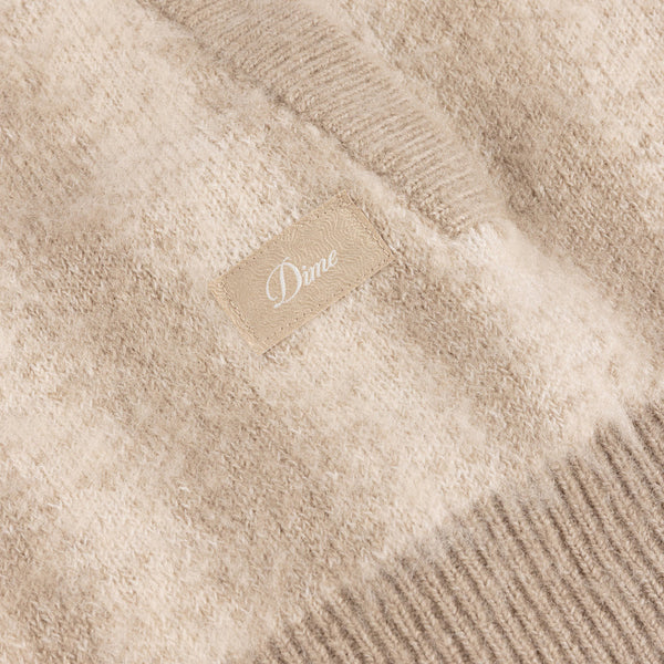 Dime Mohair Striped Zip Hoodie