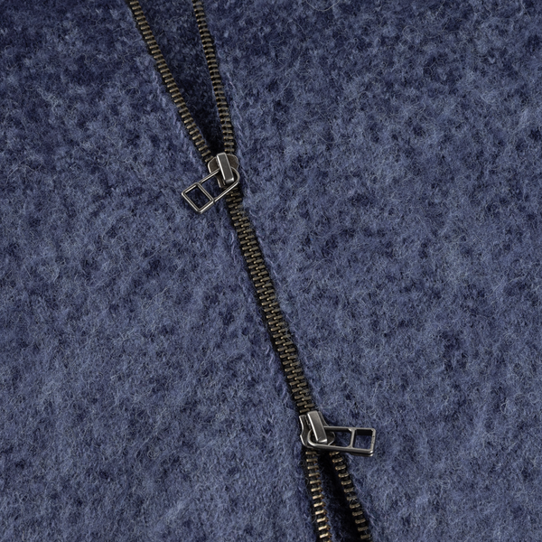 Dime Mohair Double Zip Knit