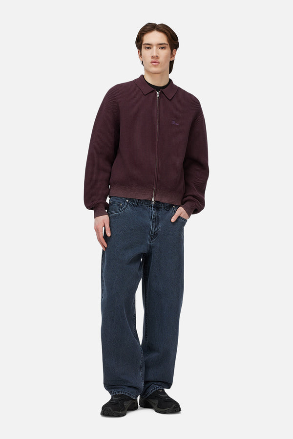 Dime Double Zip Knit