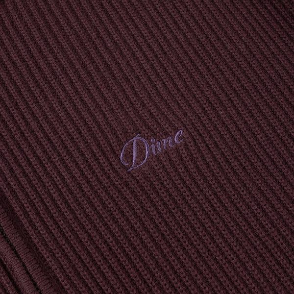 Dime Double Zip Knit
