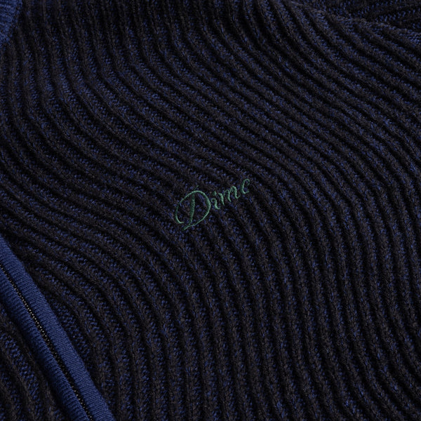 Dime Double Zipper Knit