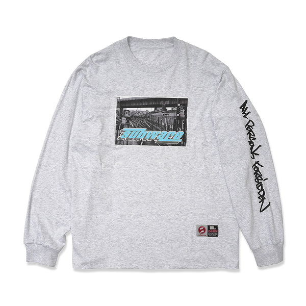SUBWARE Trainyard Logo  L/S Tee