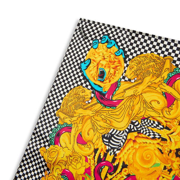 TEAM WORKS Eat Slime Silk Scarf