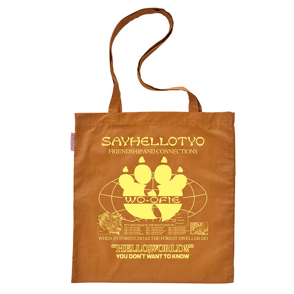 SAYHELLO BUGBAGBAGS & Woofie Tote