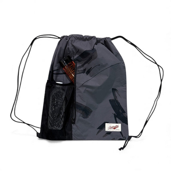 RUTSUBO さむばでべるでい Drawstring Bag (RUTSUBO×JUN INOUE)