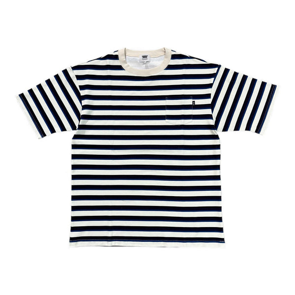 RUTSUBO Classic Multi Border Pocket S/S Tee