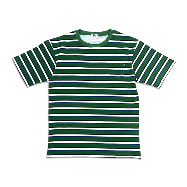 RUTSUBO Classic Multi Border Pocket S/S Tee